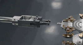 Ultra-high vacuum sample grabbing method